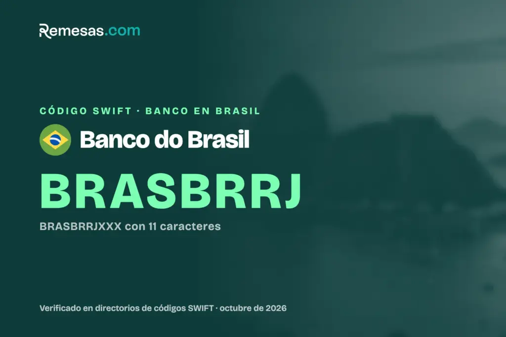 Código SWIFT del Banco do Brasil: cómo recibir dinero del extranjero (2026)