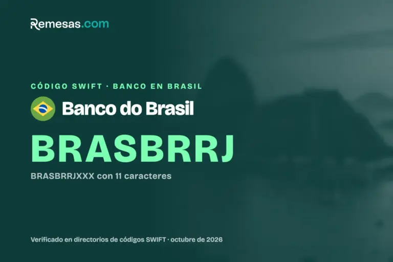 Código SWIFT del Banco do Brasil: cómo recibir dinero del extranjero (2026)