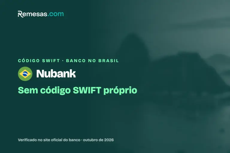 O Nubank tem código SWIFT? Como receber dinheiro do exterior (2026)