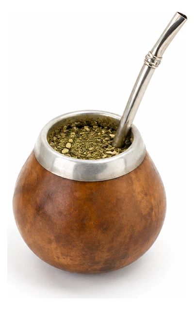 Mate con bombilla